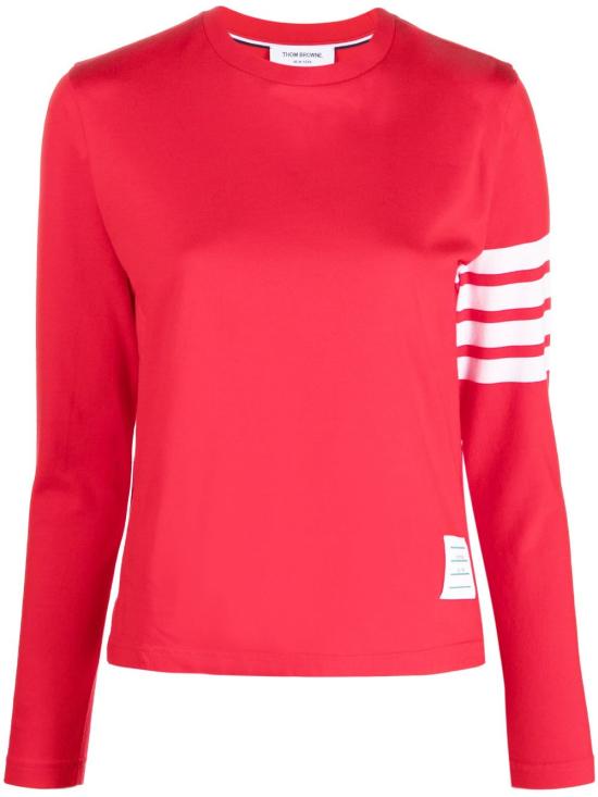  톰브라운 긴팔 티셔츠 FJS103B07862 red