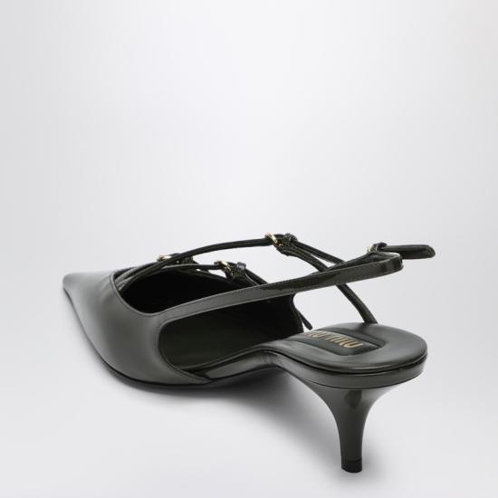 25SS 미우미우 / 여성 로덴 페이턴트 레더 슬링백 5I013EM055069 Green BPG - MIU MIU