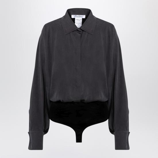  막스마라 바디수트 티셔츠 TEMPOCO Brown