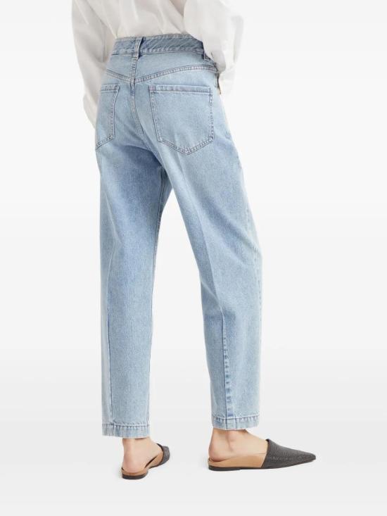  브루넬로 쿠치넬리 데님 팬츠 MA095P5976C9009 blue - BRUNELLO CUCINELLI