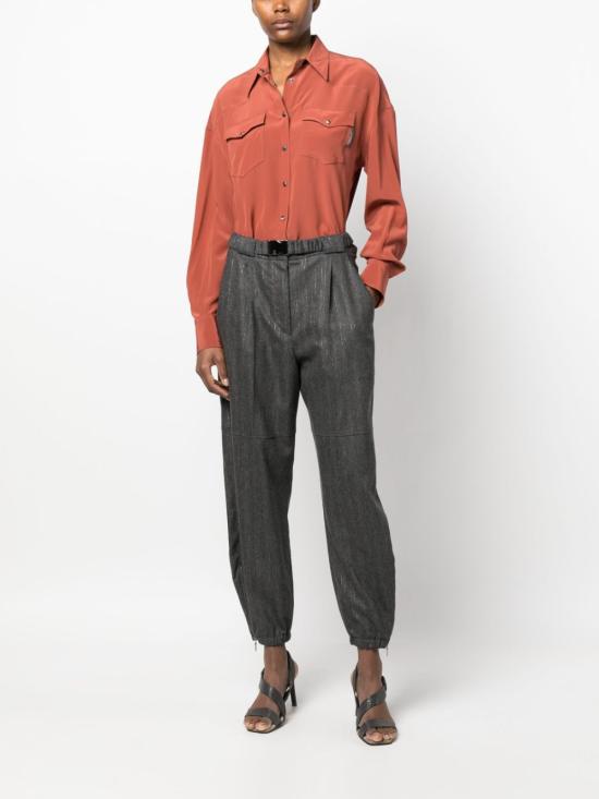  브루넬로 쿠치넬리 크롭 팬츠 MD545P8442C001 - BRUNELLO CUCINELLI