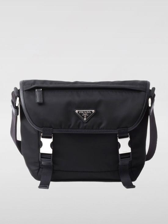 25FW 프라다 삼각로고 리나일론 숄더 크로스백 2VD0662DMGF0002 BLACK DOM