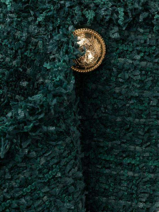  발망 숏 원피스 BF1R5533XF91 green - BALMAIN