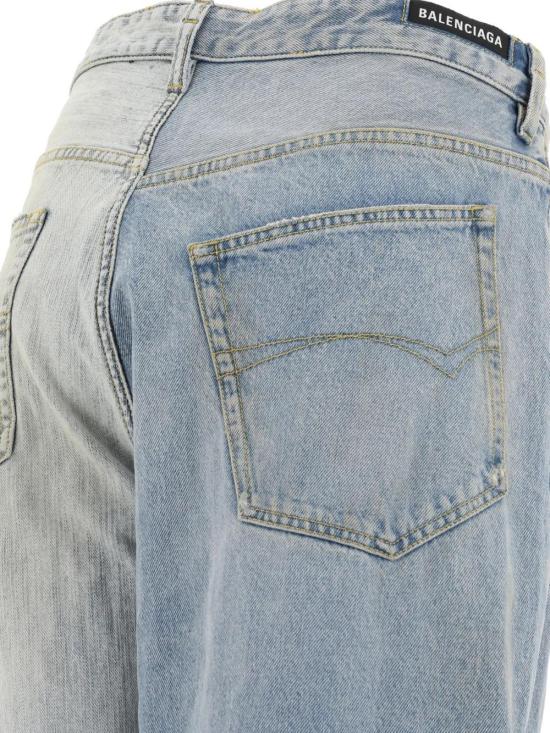  발렌시아가 데님 팬츠 793766TQW75 blue - BALENCIAGA
