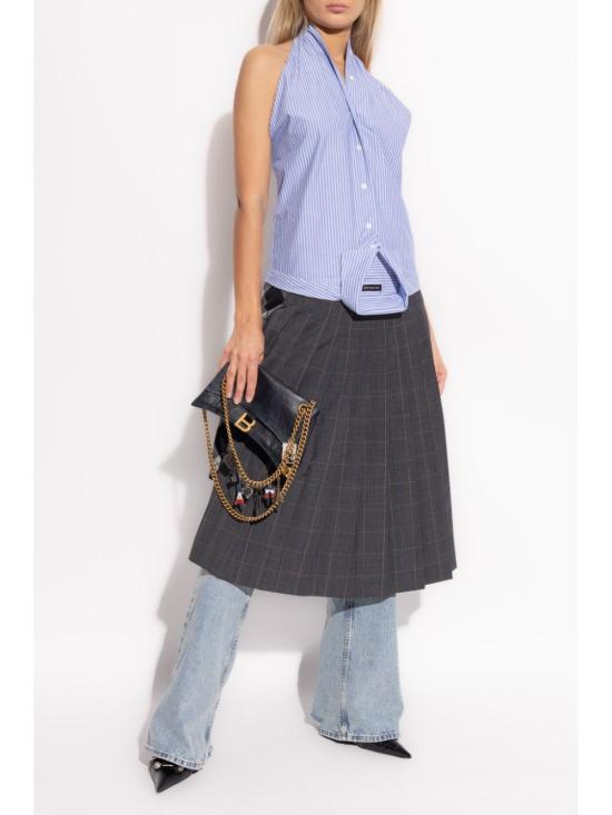  발렌시아가 민소매 티셔츠 809071TRM26 blue - BALENCIAGA