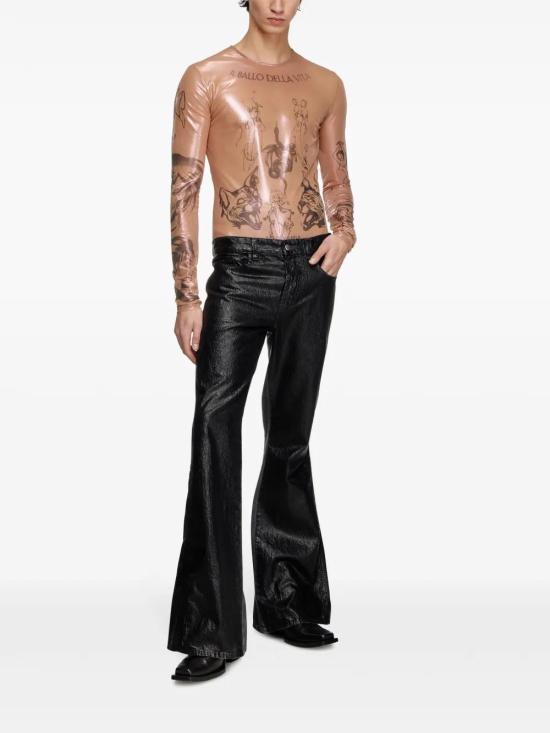  디젤 긴팔 티셔츠 A177800SPAP beige - DIESEL