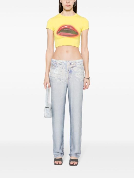  디젤 스트레이트 팬츠 A128700LJAX indigo - DIESEL