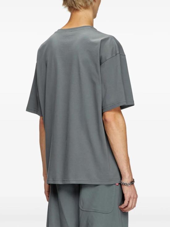  디젤 반팔 티셔츠 A178000SPEA grey - DIESEL