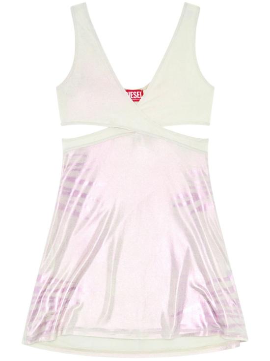  디젤 숏 원피스 A140840AJCS white