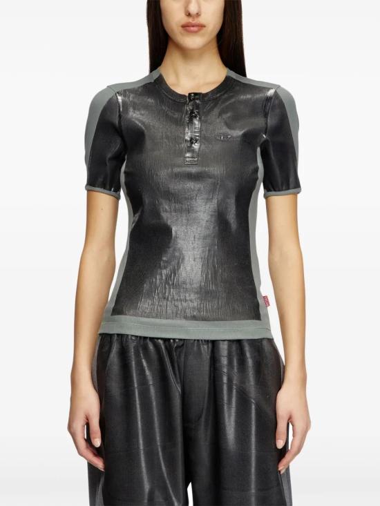  디젤 반팔 티셔츠 A178230SPEY black - DIESEL