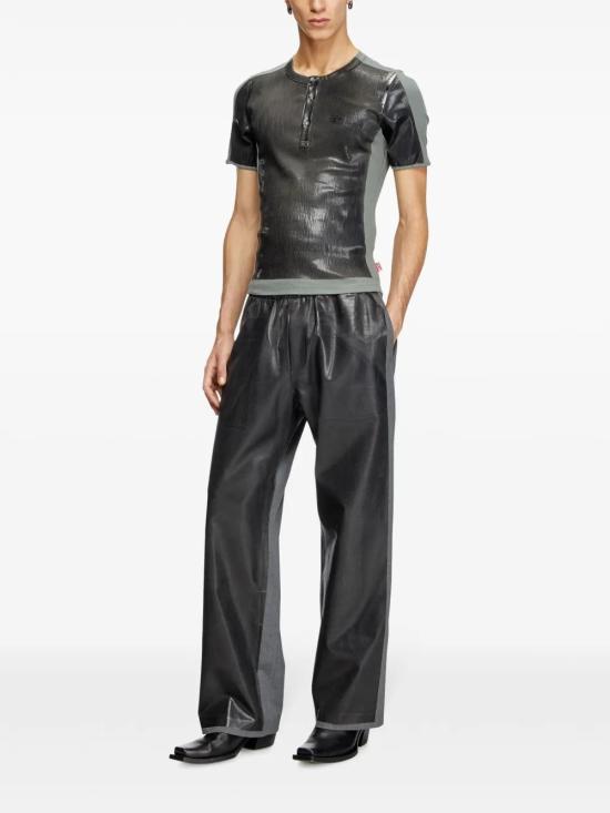  디젤 반팔 티셔츠 A178230SPEY black - DIESEL