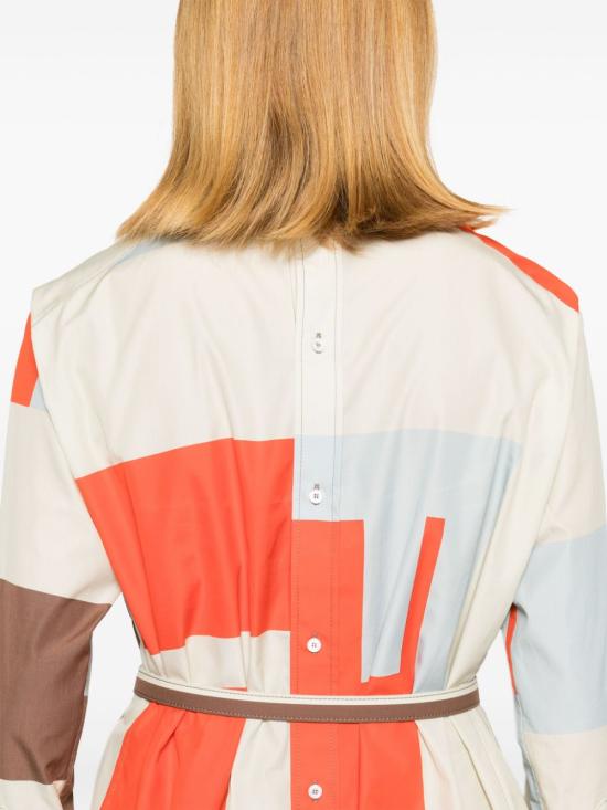  펜디 롱 원피스 FDD008ARU6 beige - FENDI