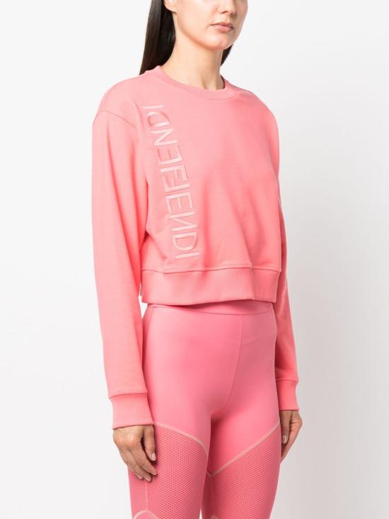  펜디 긴팔 티셔츠 FS7427ANQR pink - FENDI