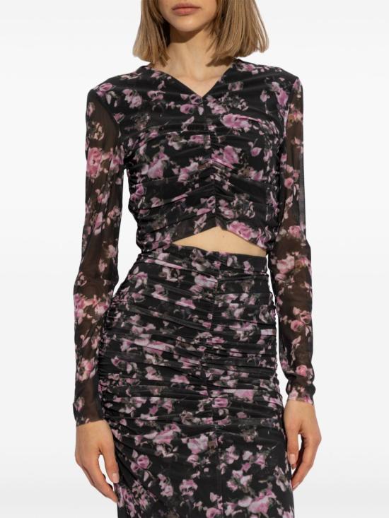  가니 블라우스 T3930 black - GANNI