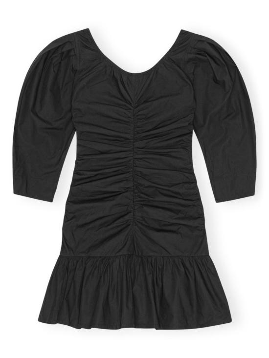  가니 숏 원피스 F9171 black - GANNI