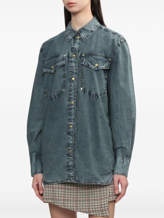  가니 셔츠 F9495683 - GANNI