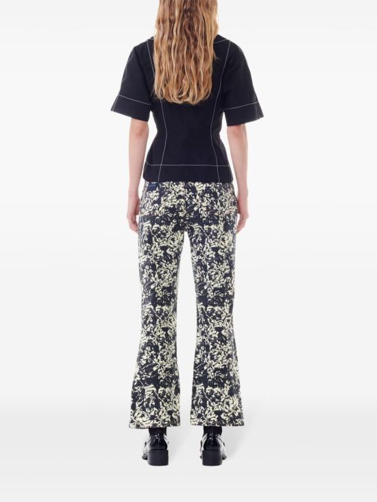  가니 블라우스 F9338 black - GANNI