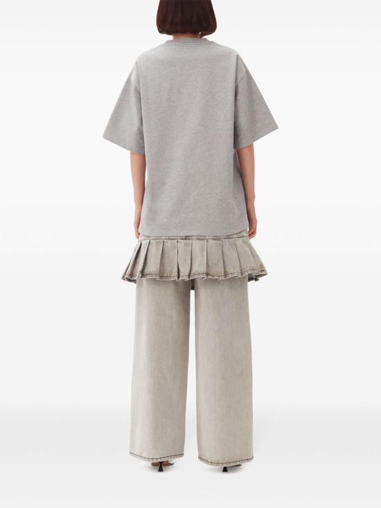  가니 반팔 티셔츠 T3990 grey - GANNI