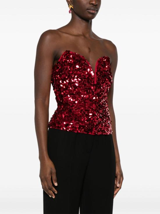  셀프 포트레이트 민소매 티셔츠 RS25044T - SELF PORTRAIT