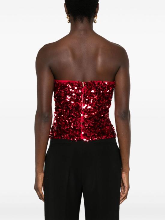  셀프 포트레이트 민소매 티셔츠 RS25044T - SELF PORTRAIT