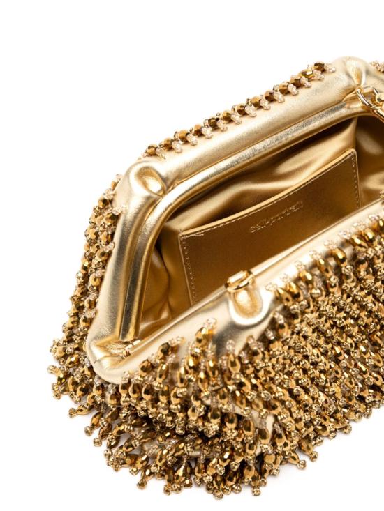  셀프 포트레이트 클러치/파우치 PF24321GL gold - SELF PORTRAIT