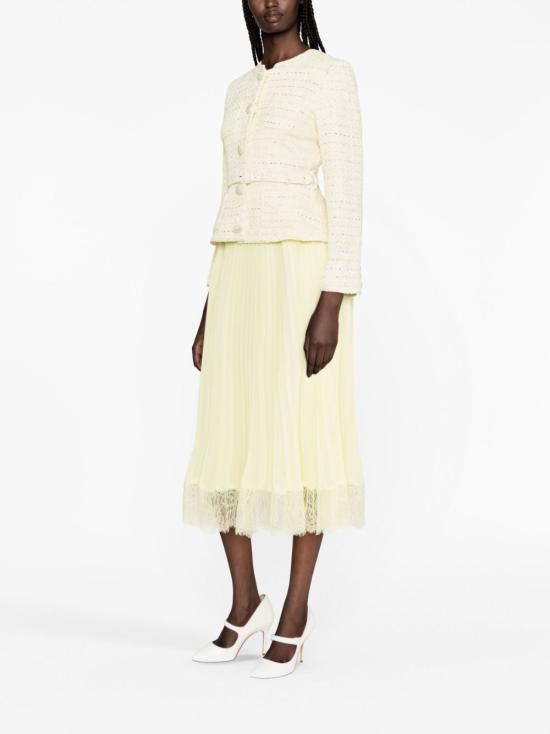  셀프 포트레이트 미디 스커트 PF23087MY - SELF PORTRAIT