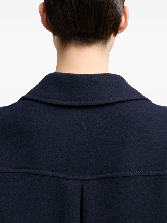  아미 코트 H24UCO004WV0022 navy - AMI