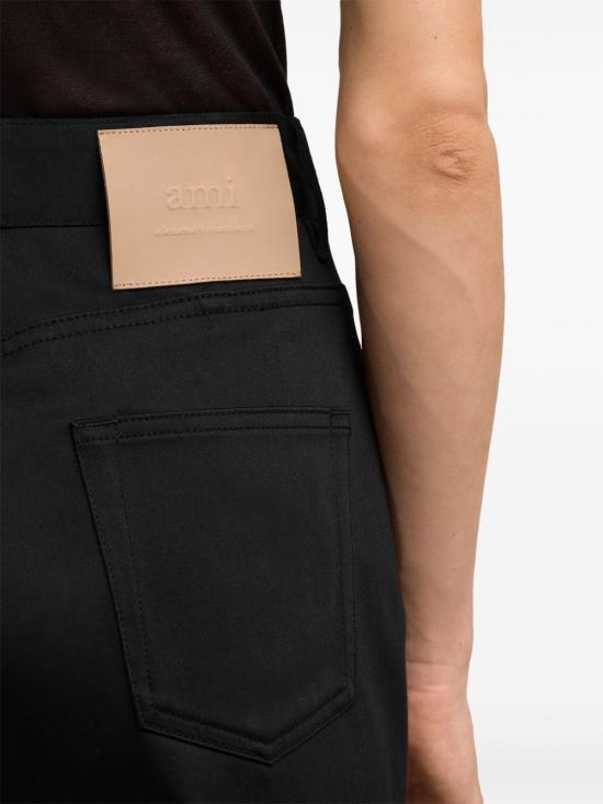  아미 플레어 팬츠 E24FTR420CO0009 black - AMI