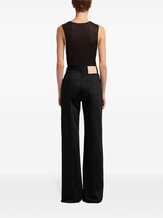  아미 플레어 팬츠 E24FTR420CO0009 black - AMI