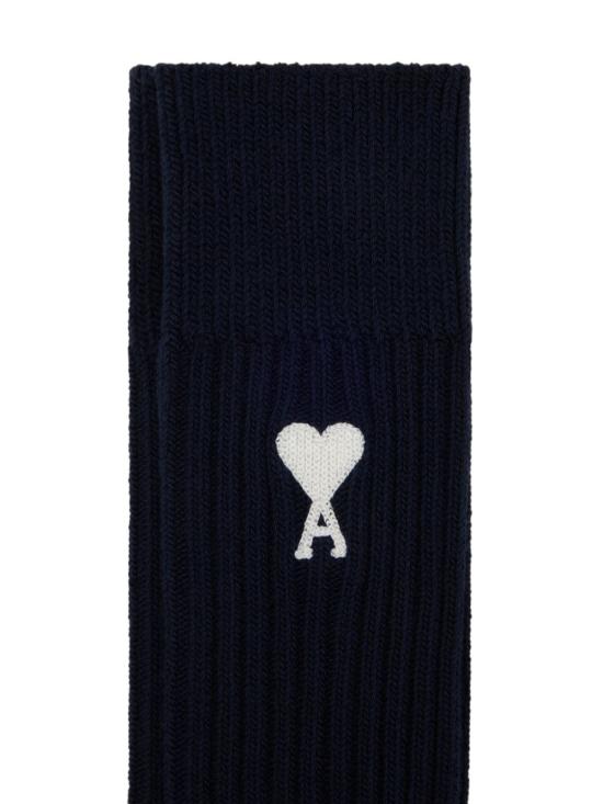  아미 양말 E25USC023379 navy - AMI