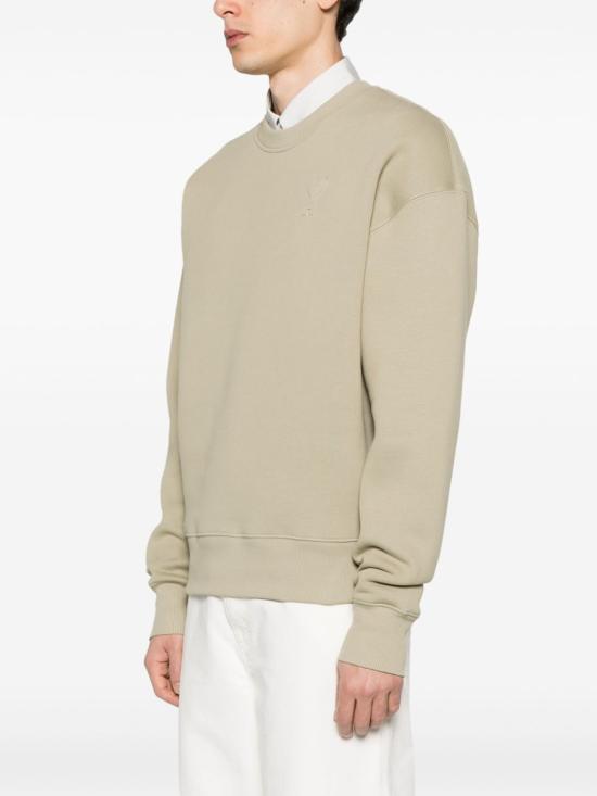  아미 긴팔 티셔츠 USW025749 sage - AMI