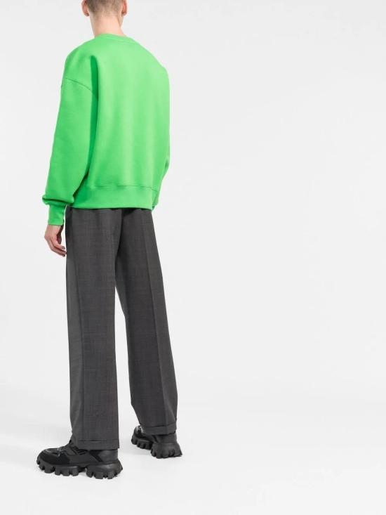  아미 긴팔 티셔츠 USW012740H22 green - AMI