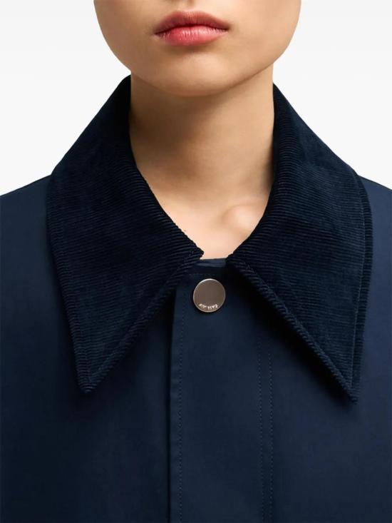  아미 코트 H24UJK505CO0081 navy - AMI