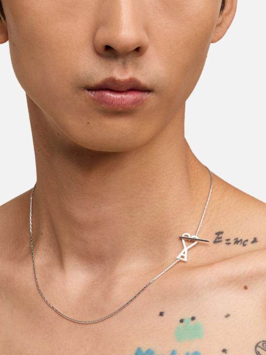  아미 목걸이/팬던트 E25UJW918361 silver - AMI
