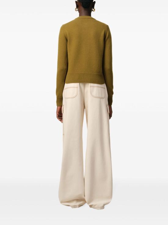  아미 가디건 E25FKC171KN0071 green - AMI