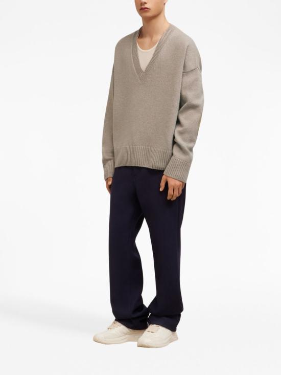  아미 스웨터 H23UKS210KN0028 camel - AMI