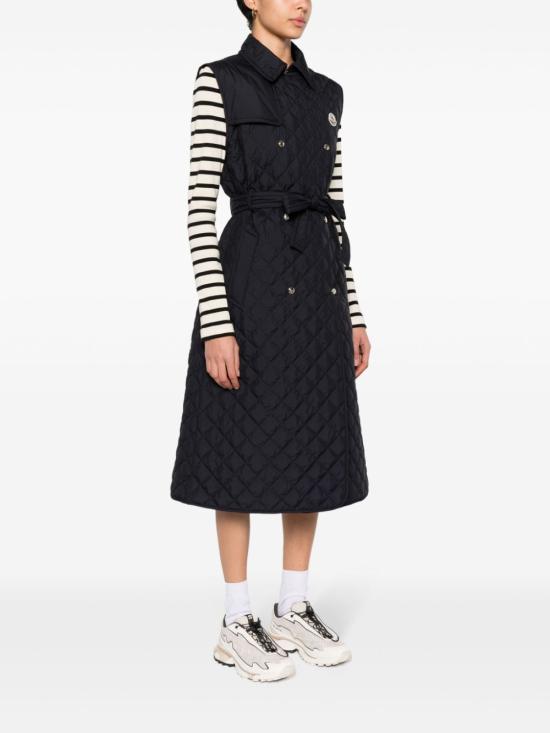  몽클레어 베스트 J10931A0005654A81 navy - MONCLER