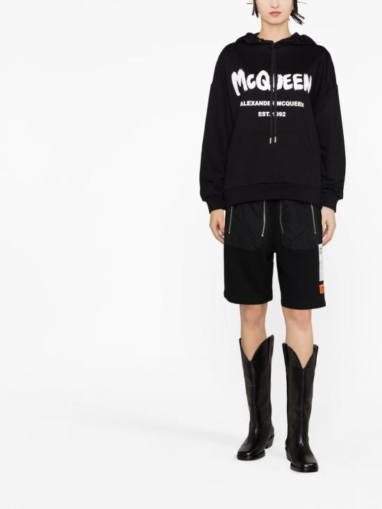  알렉산더 맥퀸 후드 티셔츠 674882QZAHR - ALEXANDER MCQUEEN