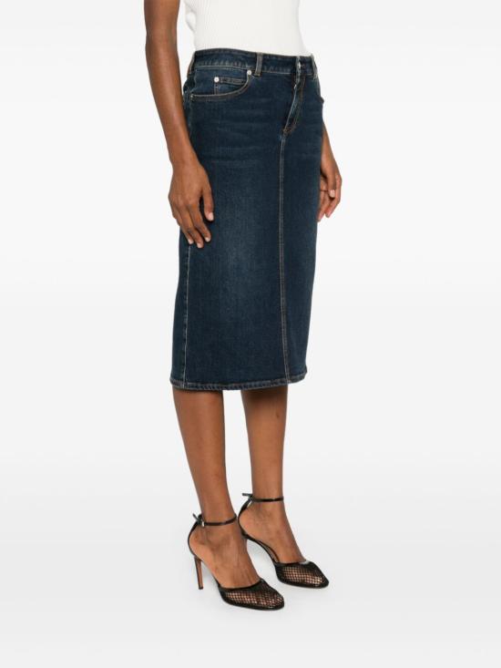  알렉산더 맥퀸 미디 스커트 794131QMACT - ALEXANDER MCQUEEN