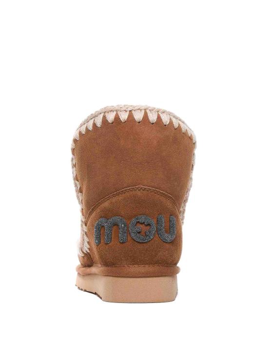 25FW 모우 에스키모 18 글리터 로고 부츠 101050ACOG Brown - MOU