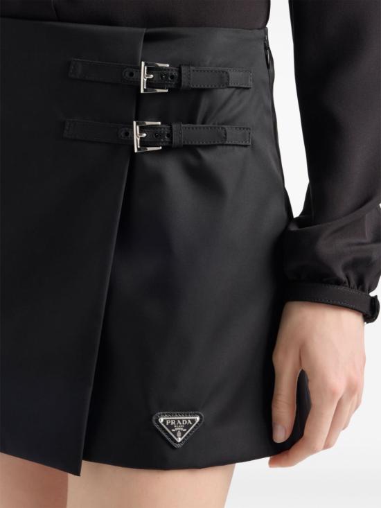  프라다 숏 스커트 21H986SOOO1WQ8 black - PRADA
