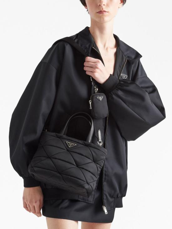  프라다 토트백 1BG373VB9ORDJN black - PRADA