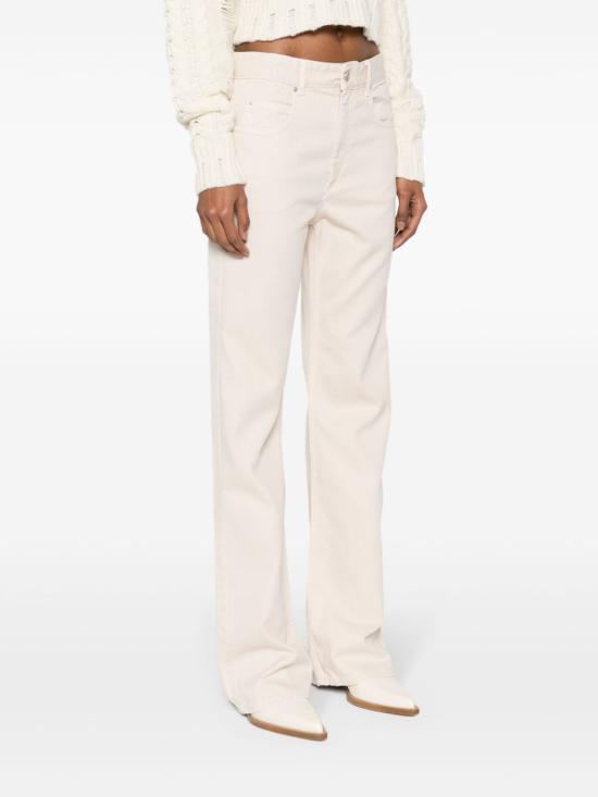  이자벨마랑 데님 팬츠 PA0002FDB1H07I ecru - ISABEL MARANT