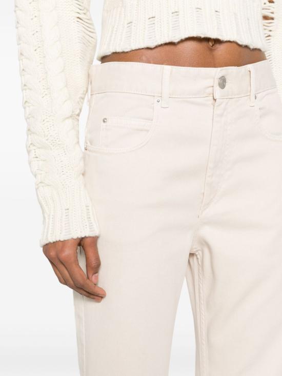  이자벨마랑 데님 팬츠 PA0002FDB1H07I ecru - ISABEL MARANT
