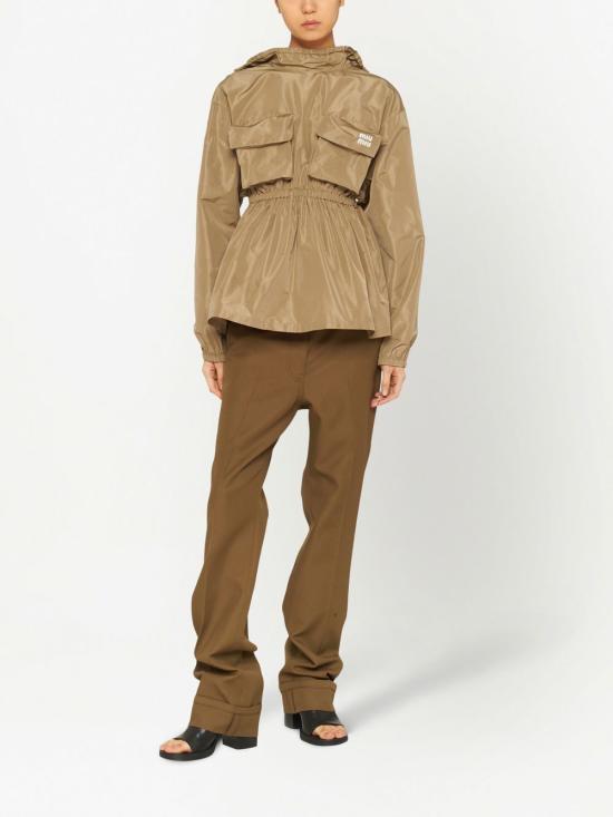  미우미우 스트레이트 팬츠 MP1666S23112NJ - MIU MIU