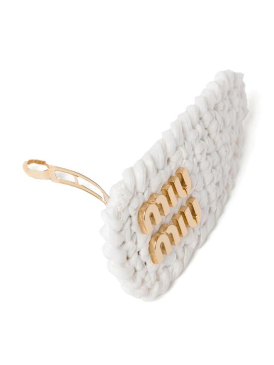  미우미우 헤어 액세서리 5IF0922F73 white - MIU MIU