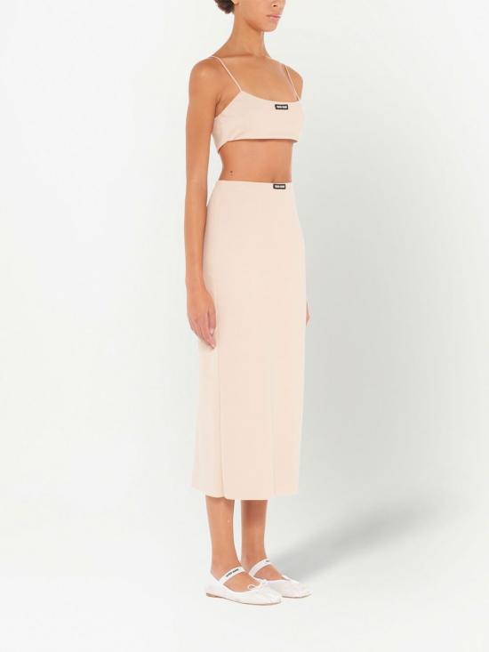  미우미우 민소매 티셔츠 RG9440S23112DK - MIU MIU