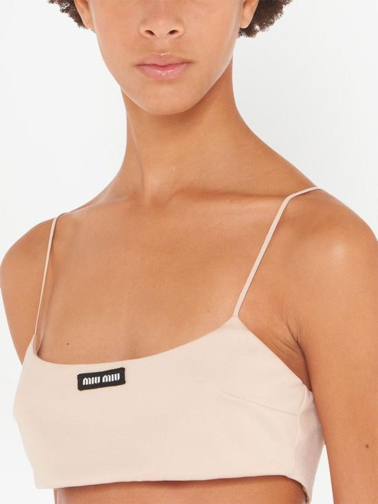  미우미우 민소매 티셔츠 RG9440S23112DK - MIU MIU