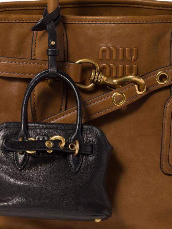  미우미우 키링 5NR037EFX black - MIU MIU