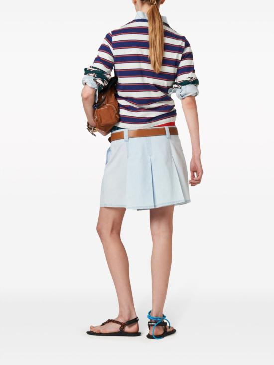  미우미우 숏 스커트 GWD328SOOO14UT blue - MIU MIU